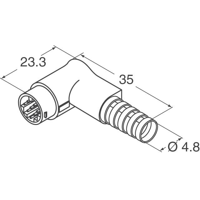 HR212-10LP-8PC(71) Hirose Electric Co Ltd  Alloggiamenti per connettori circolari